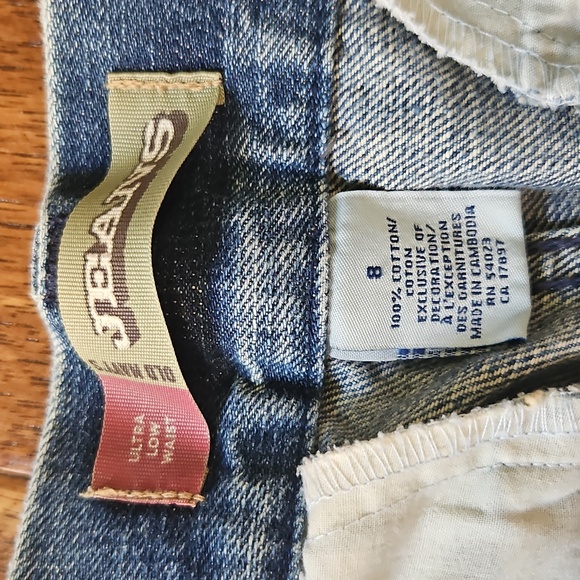 Stylish Blue Denim Shorts. - Picture 3 of 5